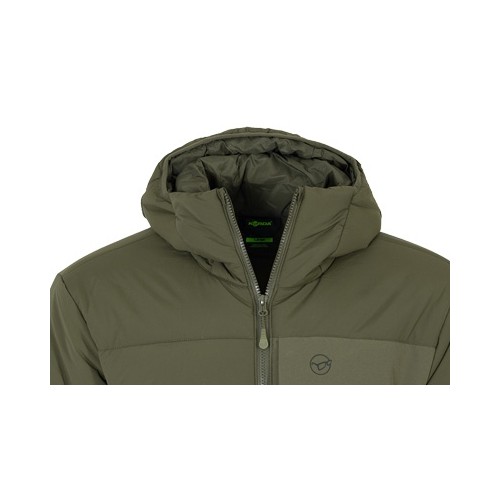 KORDA INSULATED HOODED JACKET DARK OLIVE  NEW-1