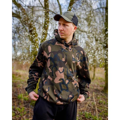 FOX LW CAMO PULLOVER HOODY  NEW-1
