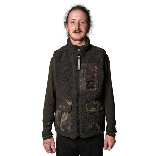 NASH ZT SHERPA FLEECE REVERSIBLE BODY WARMER   NEW-7