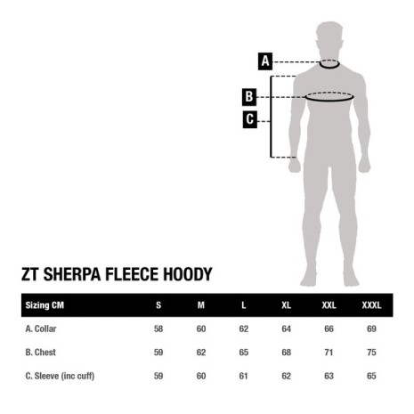 NASH ZT SHERPA FLEECE HOODY   NEW-8