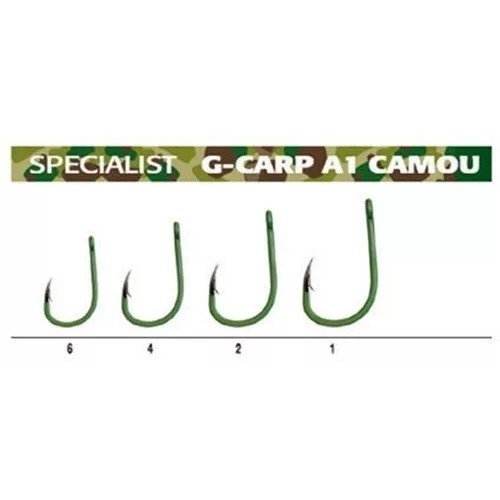 GAMAKATSU G CARP A1 HARD SPECIALIST COATED CAMO GREEN-2