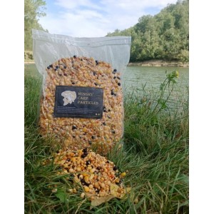 HUNGRY CARP PARTICLES MIX GRANAGLIE NATURALI 5 KG.