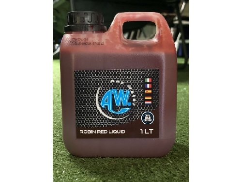 ANY WATER. ROBIN RED LIQUID