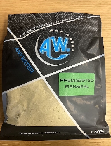 ANY WATER. FISHMEAL PREDIGESTED