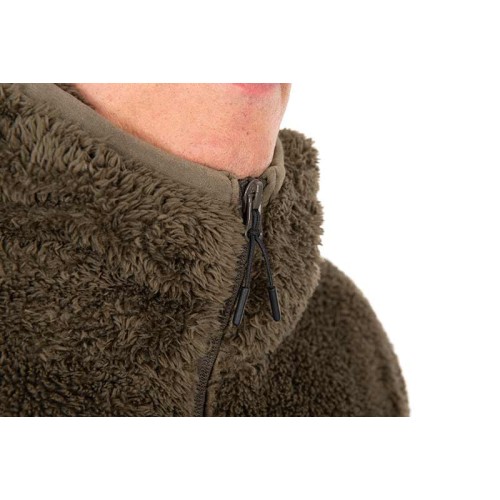 FOX HD PREMIUM FULL ZIP TEDDY JACKET KHAKI