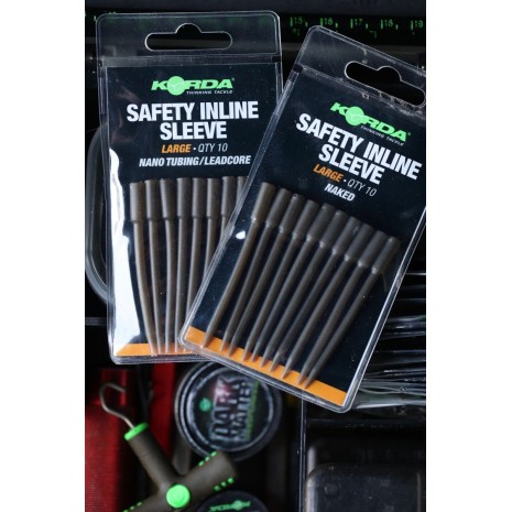 KORDA SAFETY INLINE SLEEVE SMALL NANO TUBING LEADCORE