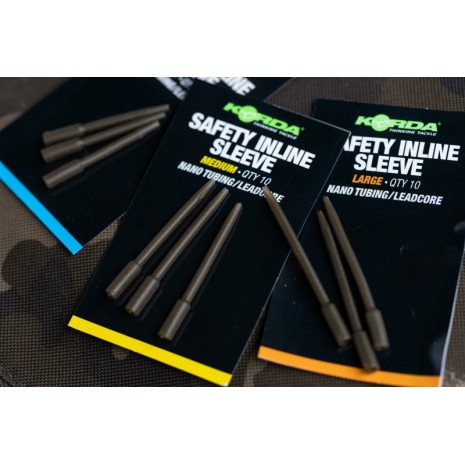 KORDA SAFETY INLINE SLEEVE SMALL NANO TUBING LEADCORE