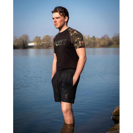 FOX COLLECTION BLACK LW SWIM SHORTS (COSTUME)