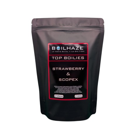 BOILHAZE TOP BOILES STRAWBERRY & SCOPEX 500 GR.