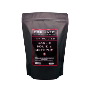 BOILHAZE TOP BOILES GARLIC & SQUID OCTOPUS 500 GR.