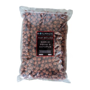 BOILHAZE FAST BOILES GARLIC & SQUID OCTOPUS 5 KG.