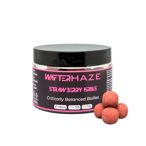 BOILHAZE WAFTERHAZE STRAWBERRY & KRILL 16 MM....