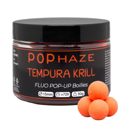 BOILHAZE POPHAZE TEMPURA KRILL 15 MM. (pop up)