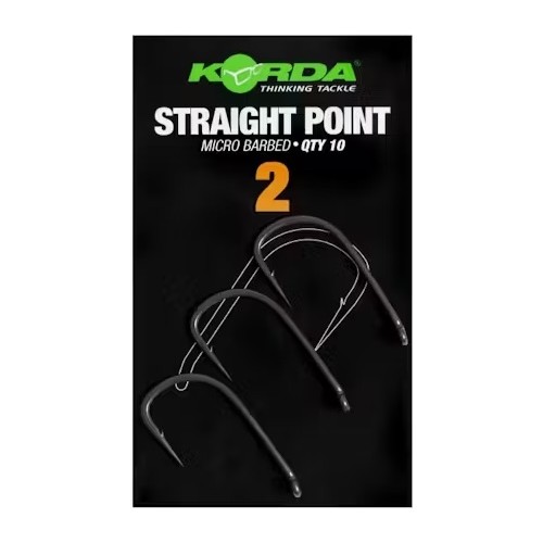 KORDA STRAIGHT POINT BARBED   NEW