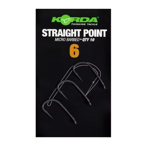 KORDA STRAIGHT POINT BARBED   NEW