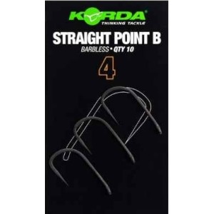 KORDA STRAIGHT POINT B (senza ardiglione)   NEW