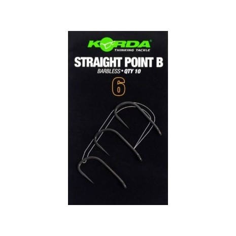 KORDA STRAIGHT POINT B (senza ardiglione)   NEW