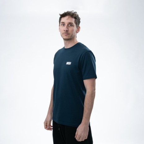 NASH MAKE IT HAPPEN SINCE 1978 T SHIRT NAVY BLUE