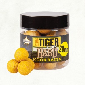 DYNAMITE SWEET TIGER & CORN HARD HOOKBAITS 20 MM.