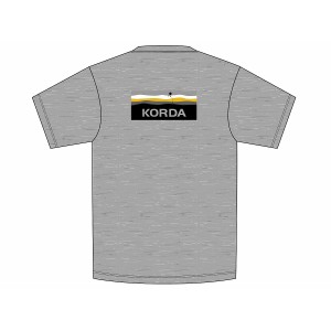 KORDA LAKEBED TEE T-SHIRT GREY   NEW