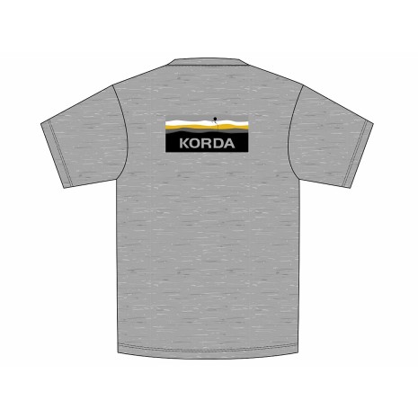 KORDA LAKEBED TEE T-SHIRT GREY   NEW