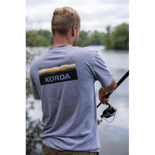 KORDA LAKEBED TEE T-SHIRT GREY   NEW