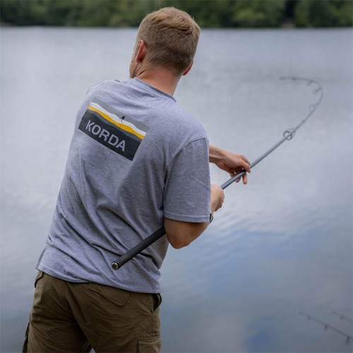 KORDA LAKEBED TEE T-SHIRT GREY   NEW