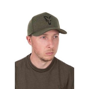FOX COLLECTION BASEBALL CAP GREEN / BLACK  NEW