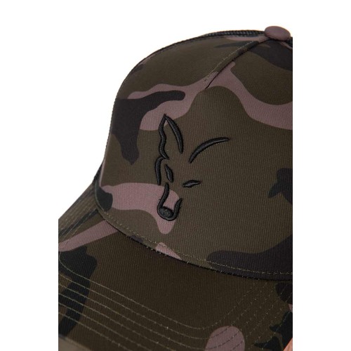 FOX BLACK CAMO TRUCKER CAP  NEW