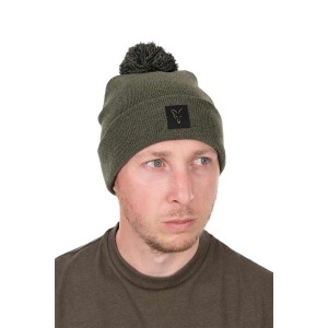 FOX COLLECTION BOBBLE HAT GREEN / BLACK