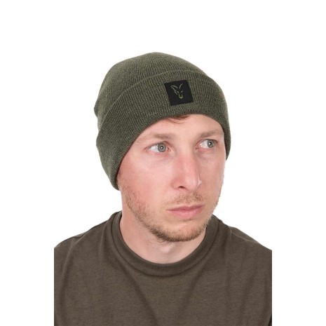FOX COLLECTION BEANIE GREEN / BLACK