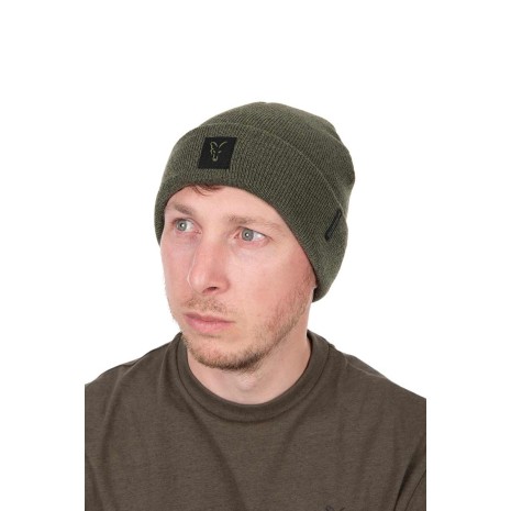 FOX COLLECTION BEANIE GREEN / BLACK