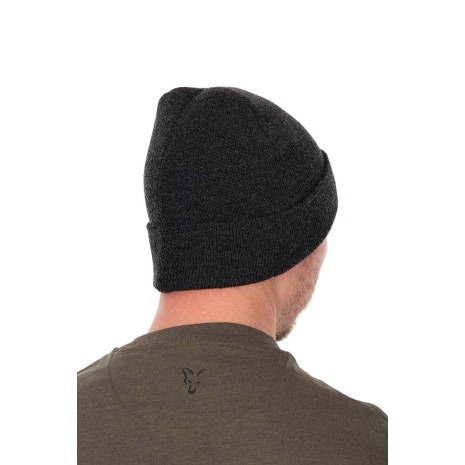 FOX COLLECTION BEANIE BLACK / ORANGE