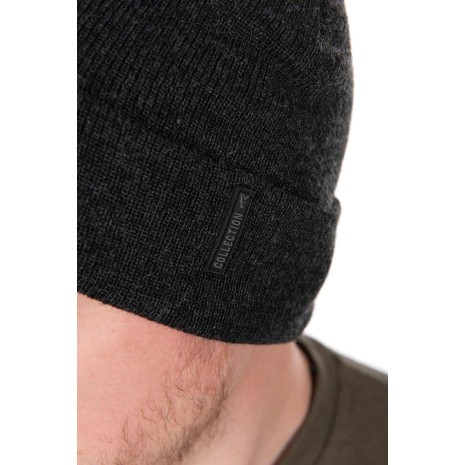 FOX COLLECTION BEANIE BLACK / ORANGE