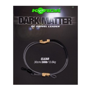 KORDA DARK MATTER LEADER QC SWIVEL CLEAR