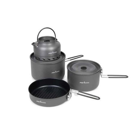 FOX COOKWARE 4 PIECE DELUXE COOK SET  NEW