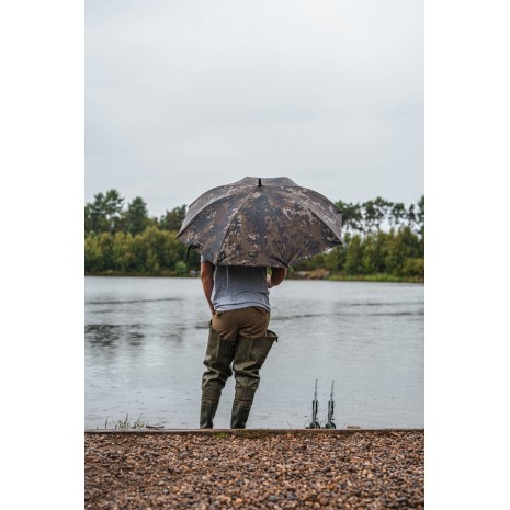 KORDA COMPAC UMBRELLA DARK KAMO