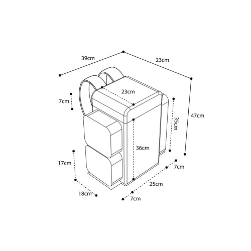 NASH SUBTERFUGE RUCKSACK  NEW