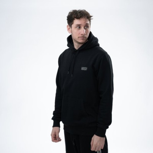 NASH MAKE IT HAPPEN CARP LOGO HOODIE BLACK