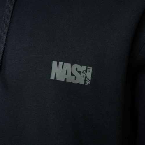 NASH MAKE IT HAPPEN CARP LOGO HOODIE BLACK