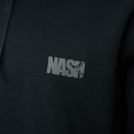 NASH MAKE IT HAPPEN CARP LOGO HOODIE BLACK