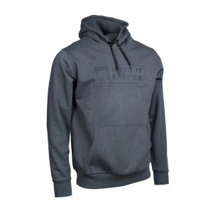 NASH MAKE IT HAPPEN COORDINATES HOODIE GREY MARL