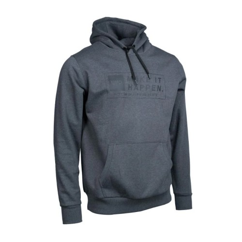 NASH MAKE IT HAPPEN COORDINATES HOODIE GREY MARL