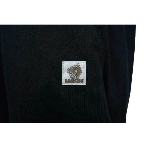 NASH MAKE IT HAPPEN BADGE JOGGERS BLACK