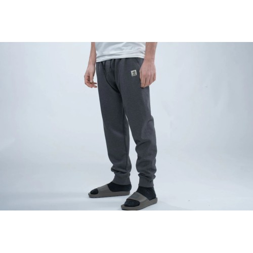 NASH MAKE IT HAPPEN BADGE JOGGERS GREY MARL