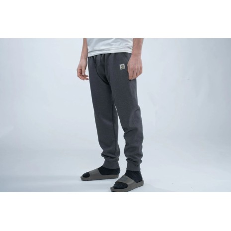 NASH MAKE IT HAPPEN BADGE JOGGERS GREY MARL