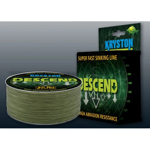 KRYSTON DESCENDE SINKING BRAID 1200 MT 0.27 MM...