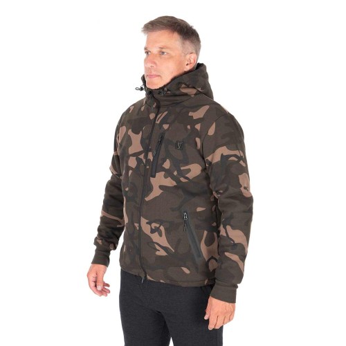 FOX CAMO FULL ZIP PREM SHERPA 310 HOODIE  NEW