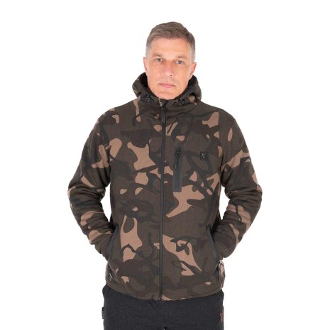 FOX CAMO FULL ZIP PREM SHERPA 310 HOODIE  NEW