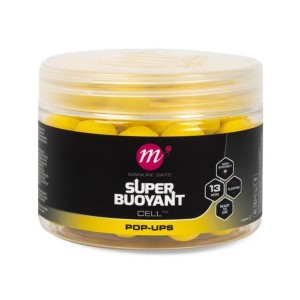 MAINLINE CELL SUPER BUOYANT POP UPS 13 MM YELLOW